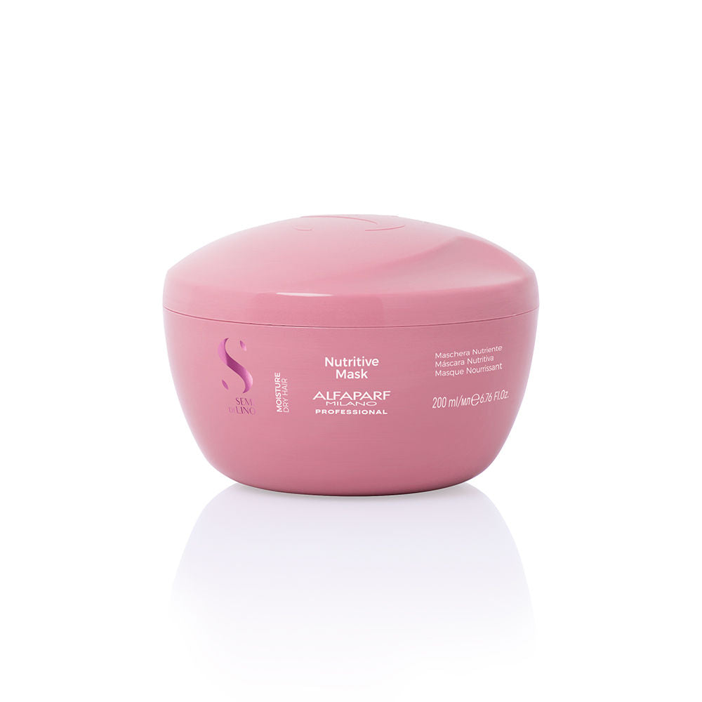 ALFAPARF MILANO Nutritive Hydration Hair Mask For Dry & Frizzy Hair, Colored Hair, Sulfate Free, 200ml