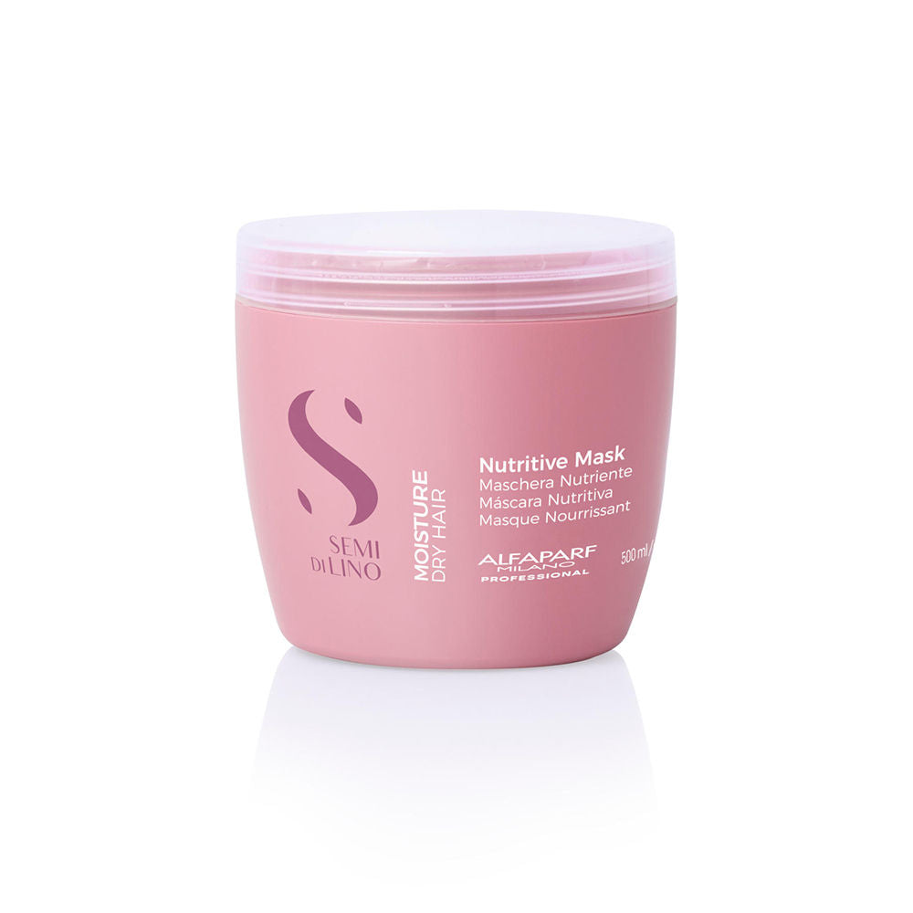 ALFAPARF MILANO Nutritive Hydrating Mask for Frizzy & Dry Hair, Moisturising, Sulfate Free, 500ml