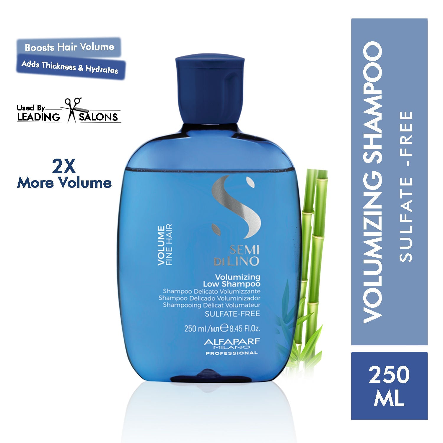 ALFAPARF MILANO Volumizing Shampoo For Hair Thinning, Adds Volume, Sulfate Free, 250ml, Buy from Indicrest