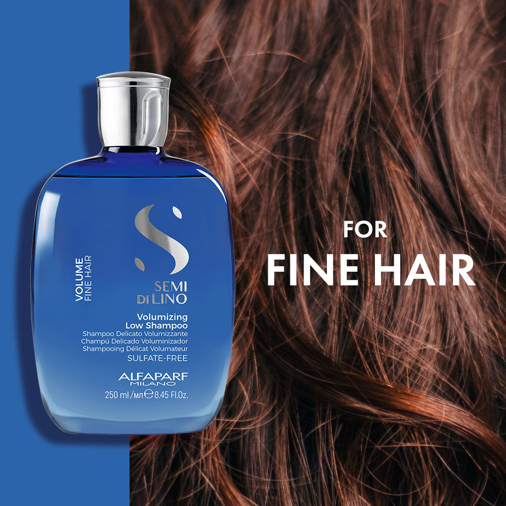 ALFAPARF MILANO Volumizing Shampoo For Hair Thinning, Adds Volume, Sulfate Free, 250ml