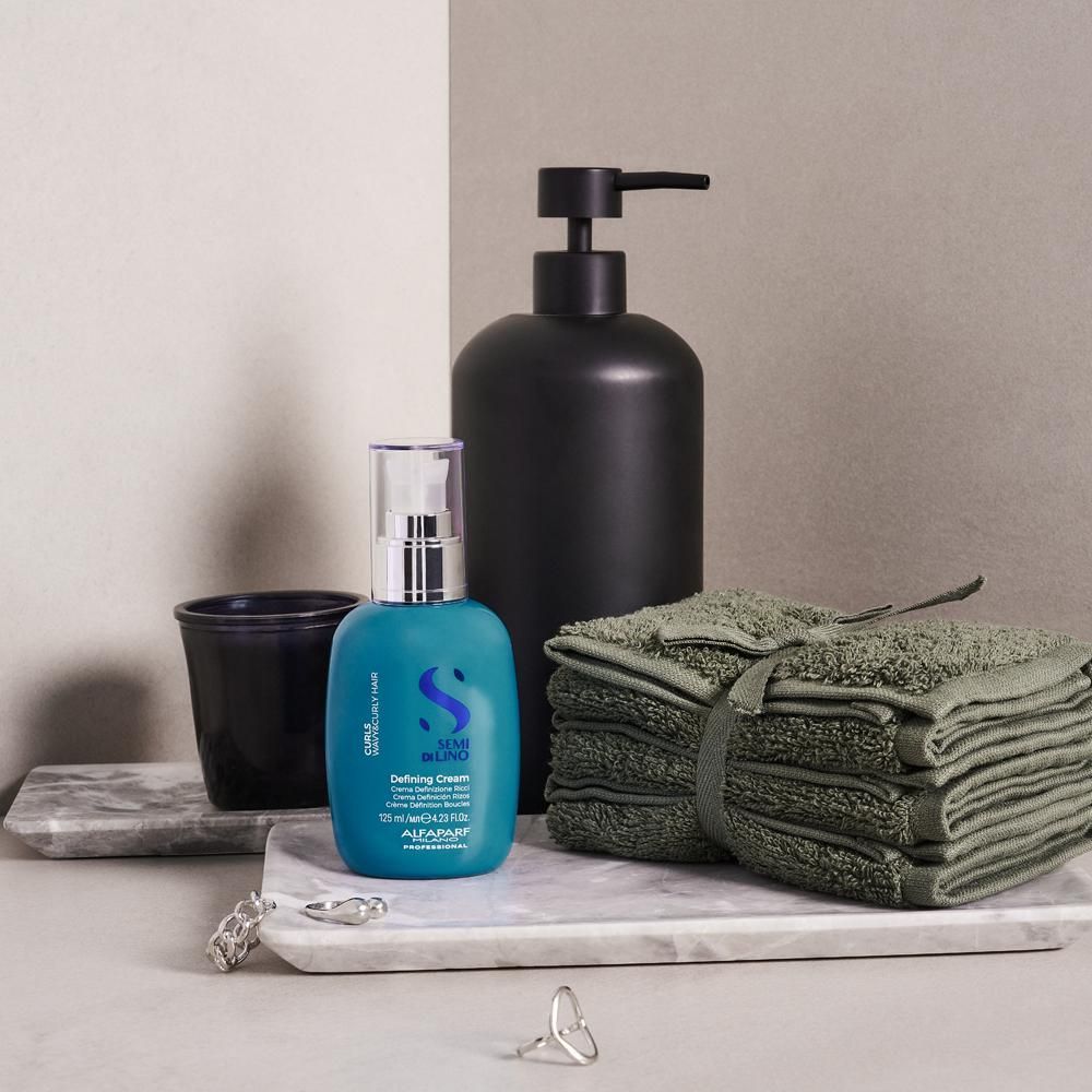 ALFAPARF MILANO Semi Di Lino Curls Defining Cream For Curly & Frizzy Hair, 125ml