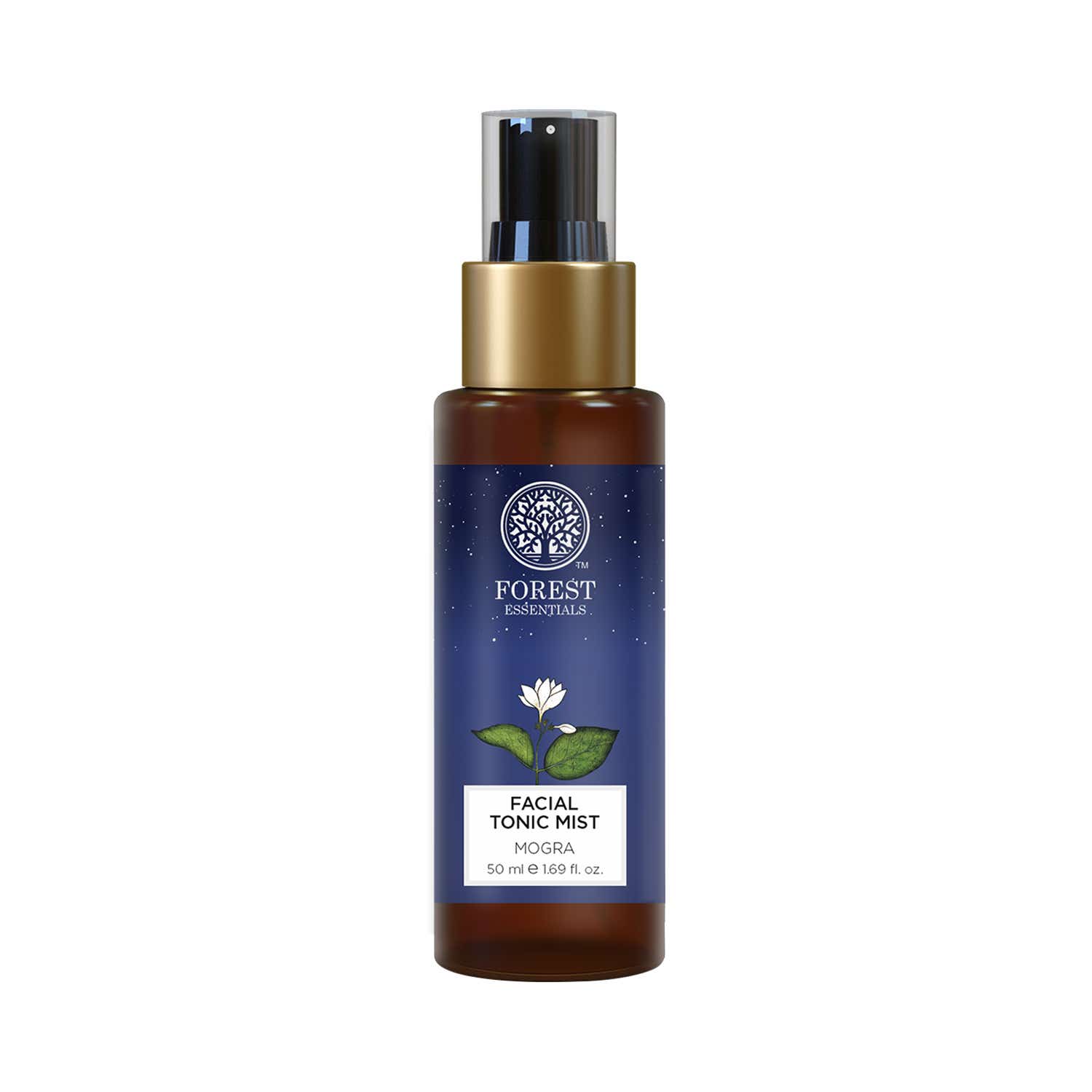 Forest Essentials Facial Tonic Mist Mogra - Hydrating & Cooling, 50ml, Buy from Indicrest