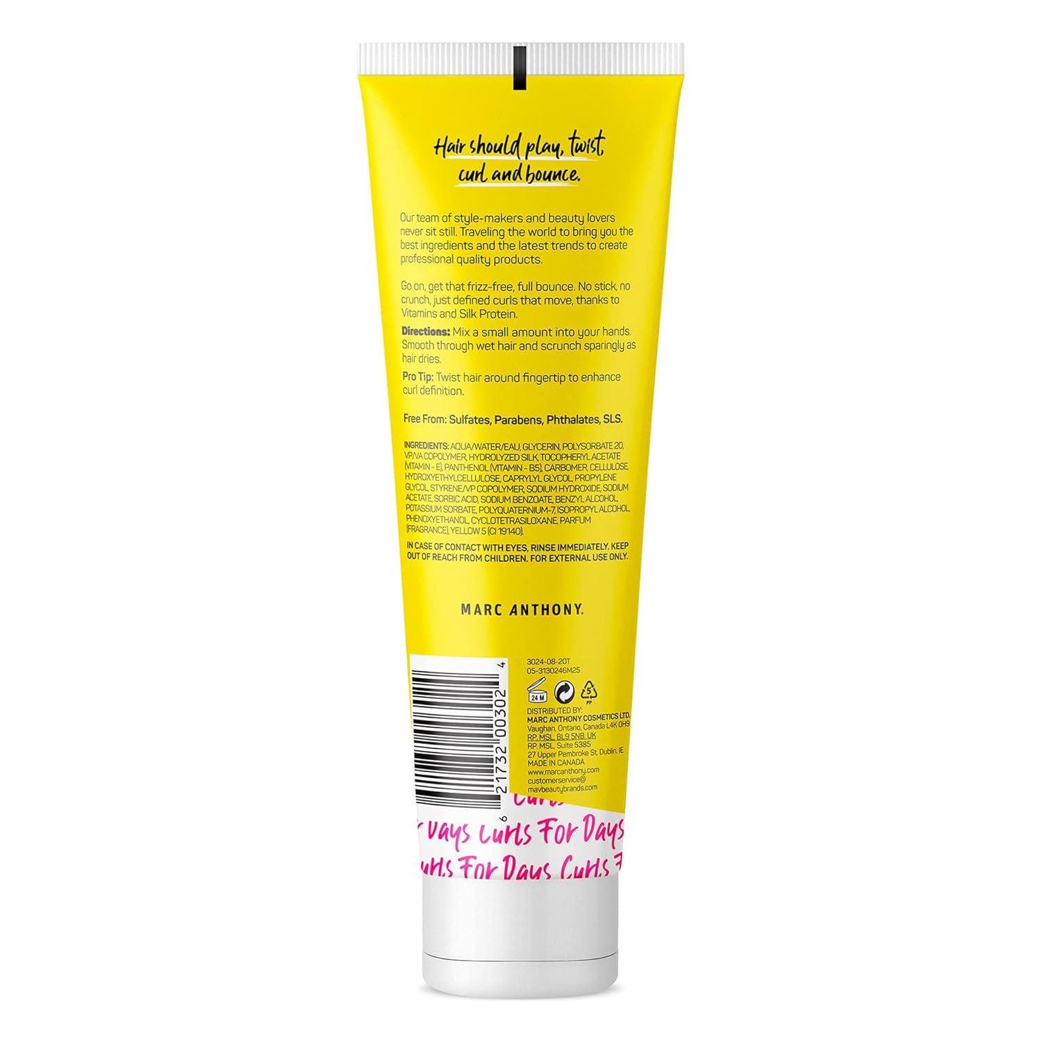 Marc Anthony Strictly Curls Curl Defining Styling Lotion, 245ml