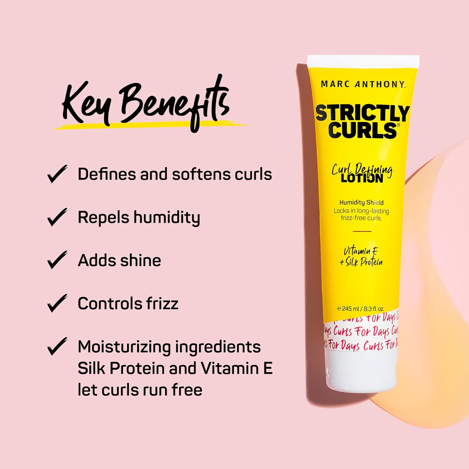 Marc Anthony Strictly Curls Curl Defining Styling Lotion, 245ml