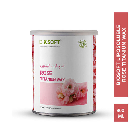 Biosoft Liposoluble Rose Titanium Wax, 800g Buy at Indicrest