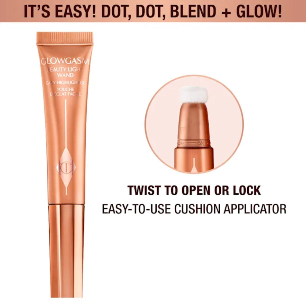 Charlotte Tilbury Glowgasm Beauty Light Wand - Pinkgasm, 12ml