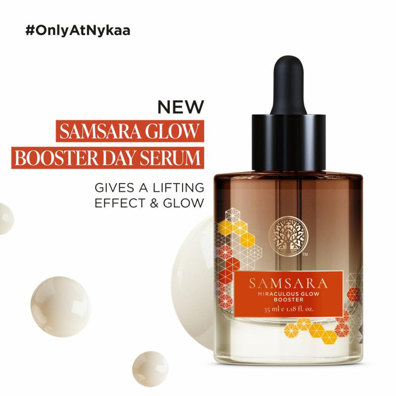 Forest Essentials Samsara Miraculous Glow Booster Anti-Ageing Day Serum, 35ml, Buy from Indicrest