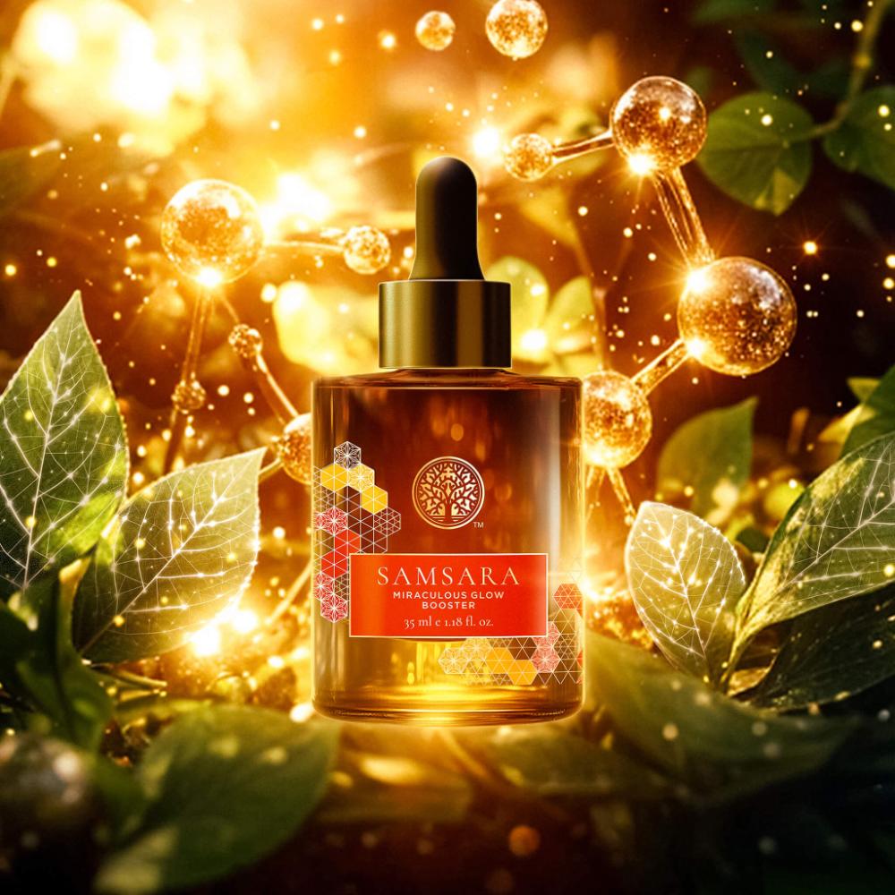 Forest Essentials Samsara Miraculous Glow Booster Anti-Ageing Day Serum, 35ml