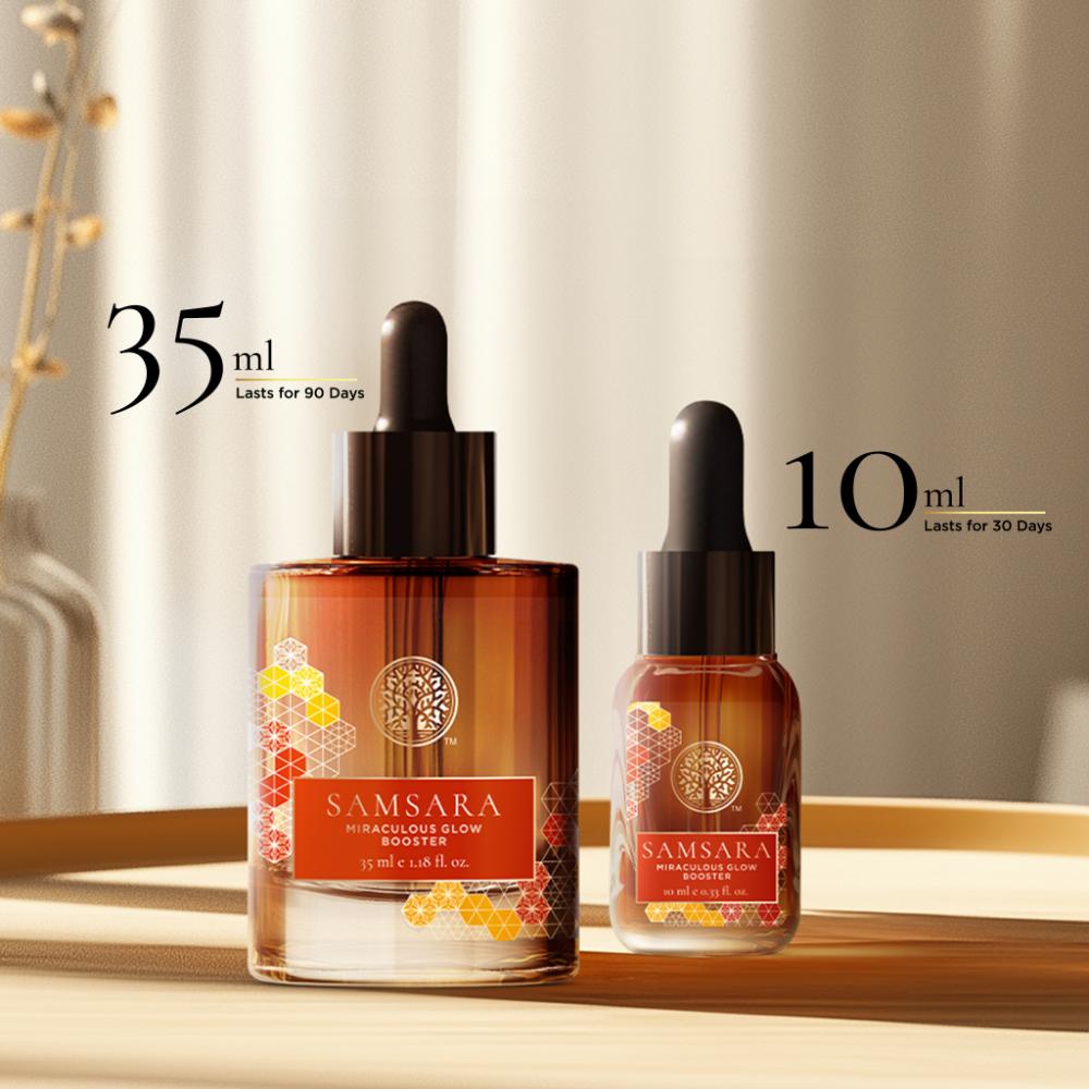 Forest Essentials Samsara Miraculous Glow Booster Anti-Ageing Day Serum, 10ml
