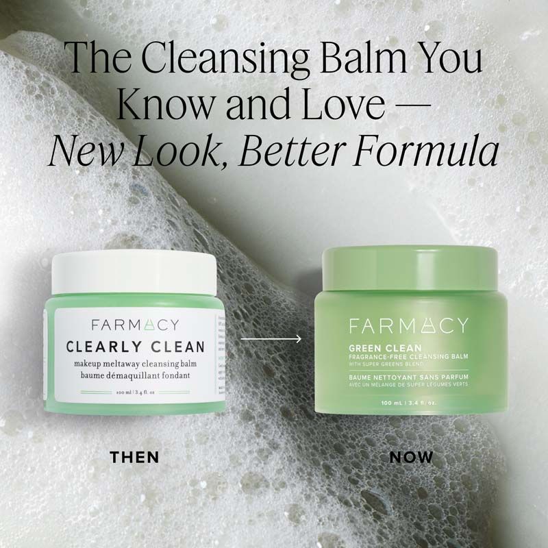 Farmacy Beauty Clearly Clean Makeup Removing Cleansing Balm, 100ml