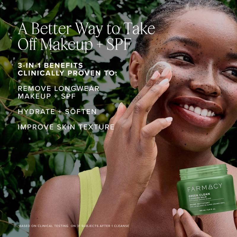 Farmacy Beauty Green Clean Makeup Removing Cleansing Balm, 200ml