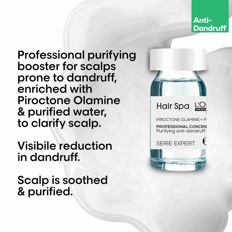Anti-dandruff purifying concentrate 6x8ml L'Oreal product image Indicrest