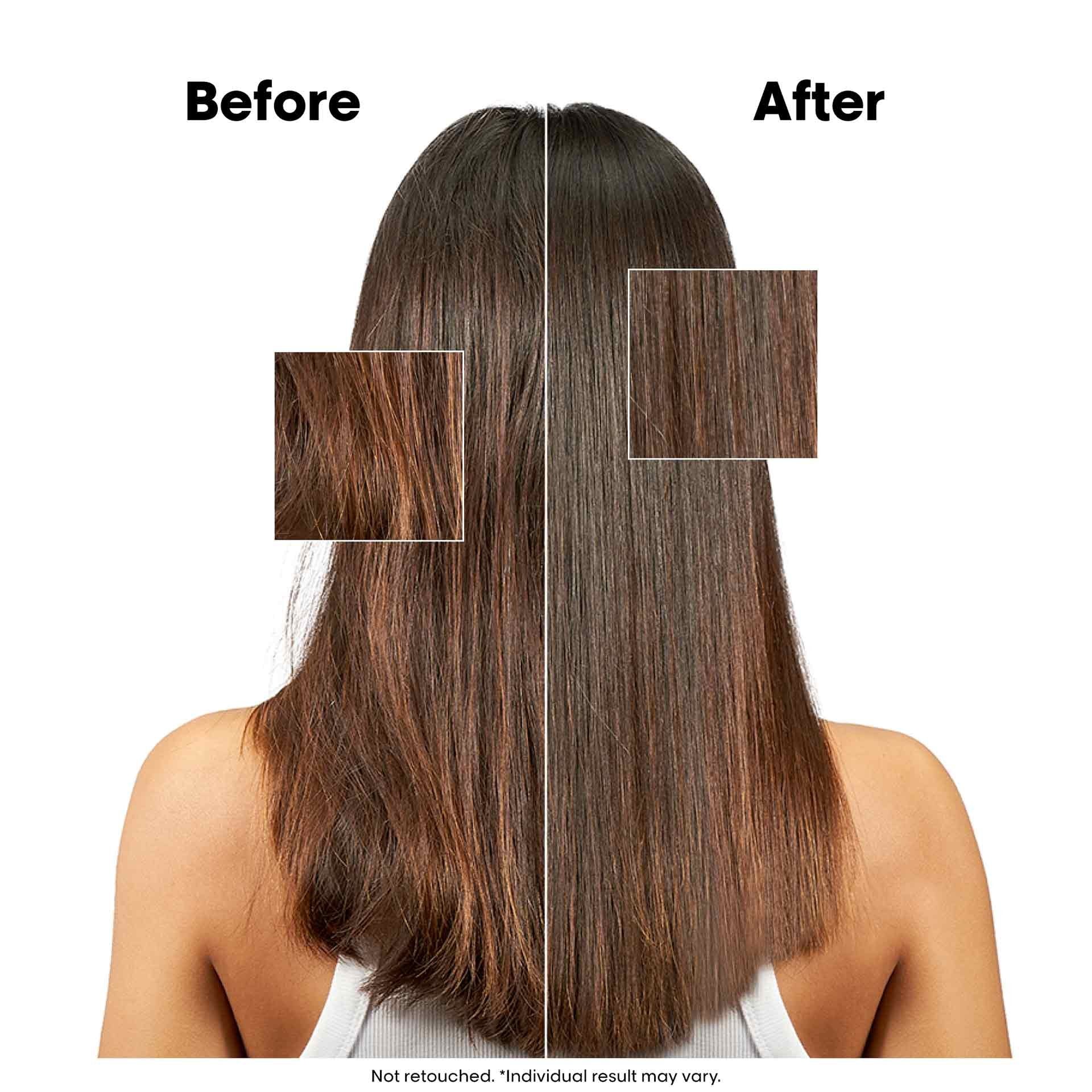 Anti-frizz shampoo for rebonded hair