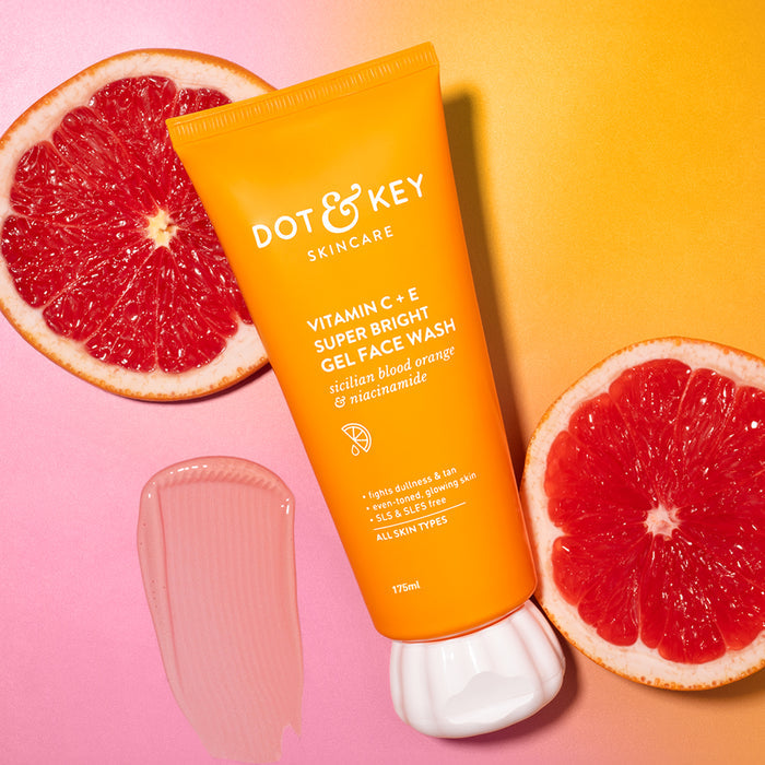 Dot & Key Vitamin C +E Super Bright Gel Face Wash, 175ml Buy at Indicrest