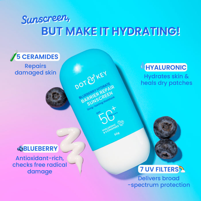 Dot & Key Barrier Repair Sunscreen, In-Vivo Tested SPF 50+ PA++++, 50g Buy at Indicrest Image 7