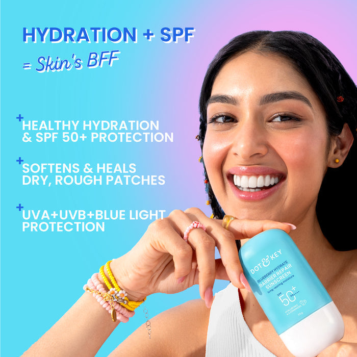 Dot & Key Barrier Repair Sunscreen, In-Vivo Tested SPF 50+ PA++++, 50g Buy at Indicrest Image 6