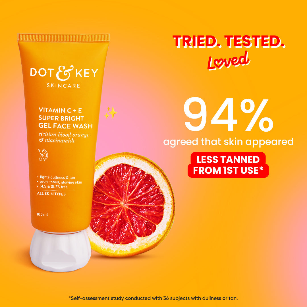 Dot & Key Vitamin C + E Gel Face Wash for Glowing Skin, 175ml Buy at Indicrest Image 5