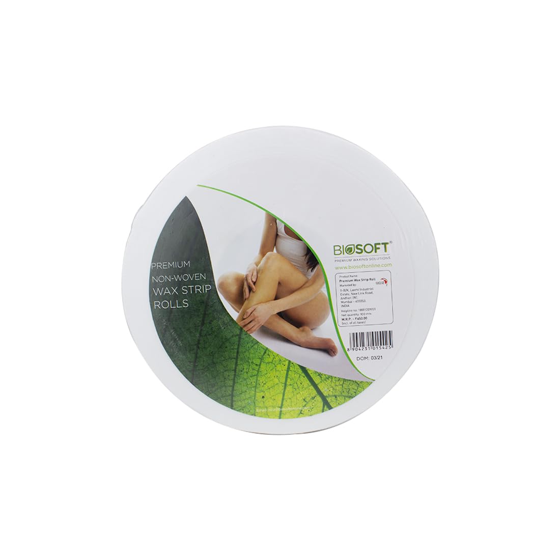 BIOSOFT Wax Strips Roll – 100m full roll