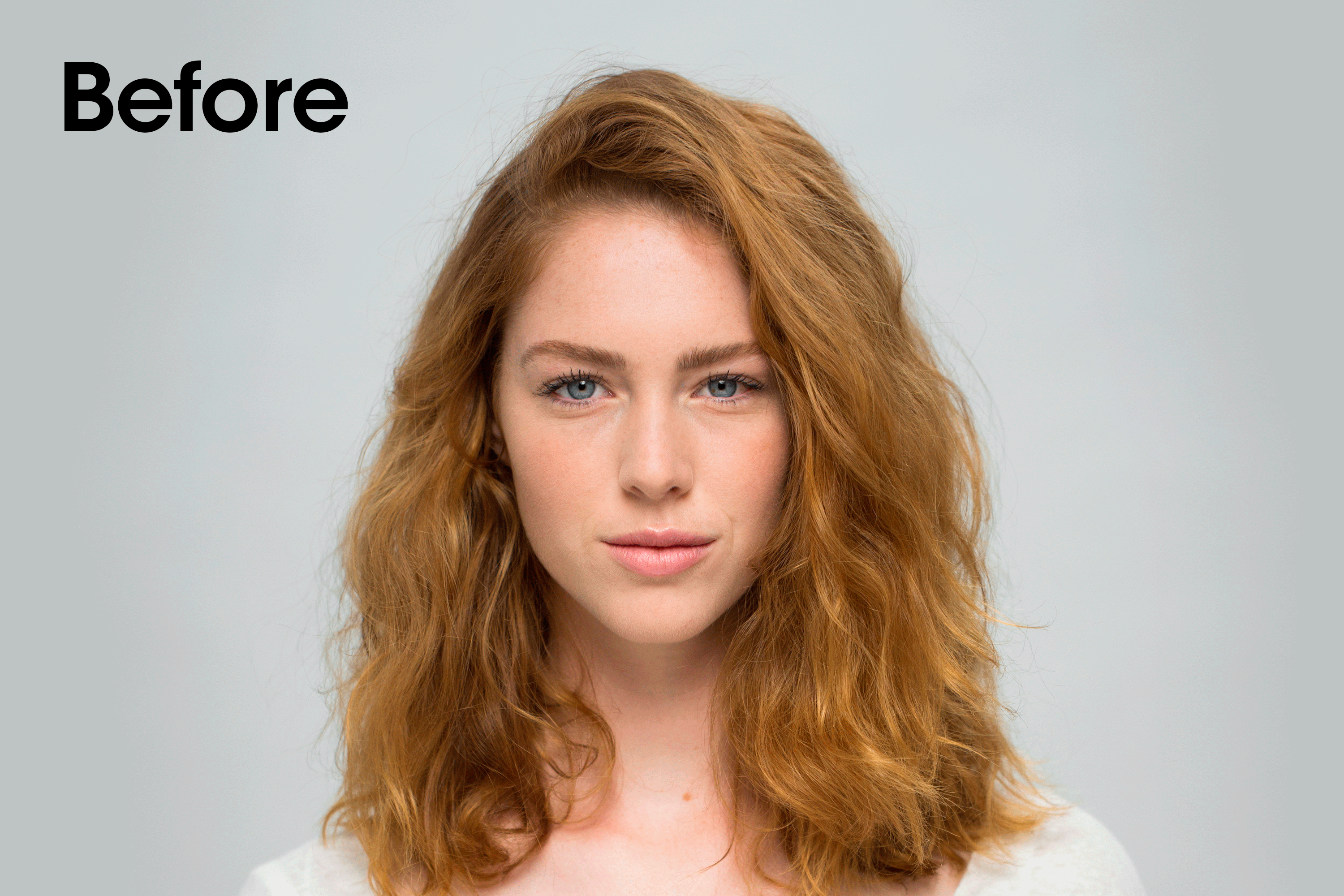 Model with glossy mahogany brown hair (shade 5.52) Buy at Indicrest Image 24