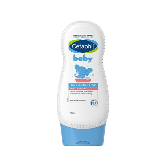 Cetaphil Baby Moisturising Bath & Wash 230ml bottle Buy at Indicrest