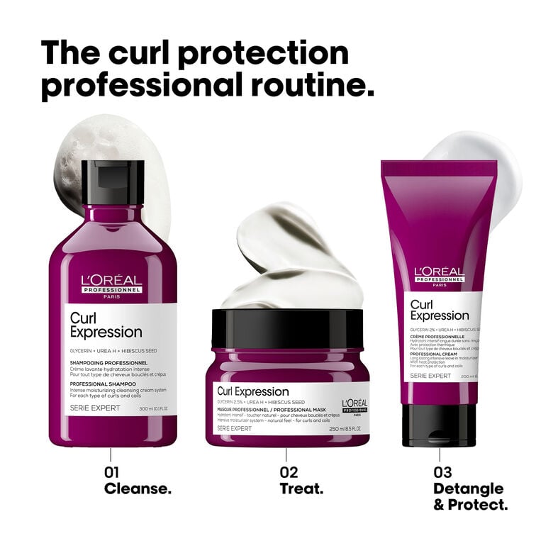 Curl Expression moisturizing shampoo 300 ml large size Indicrest