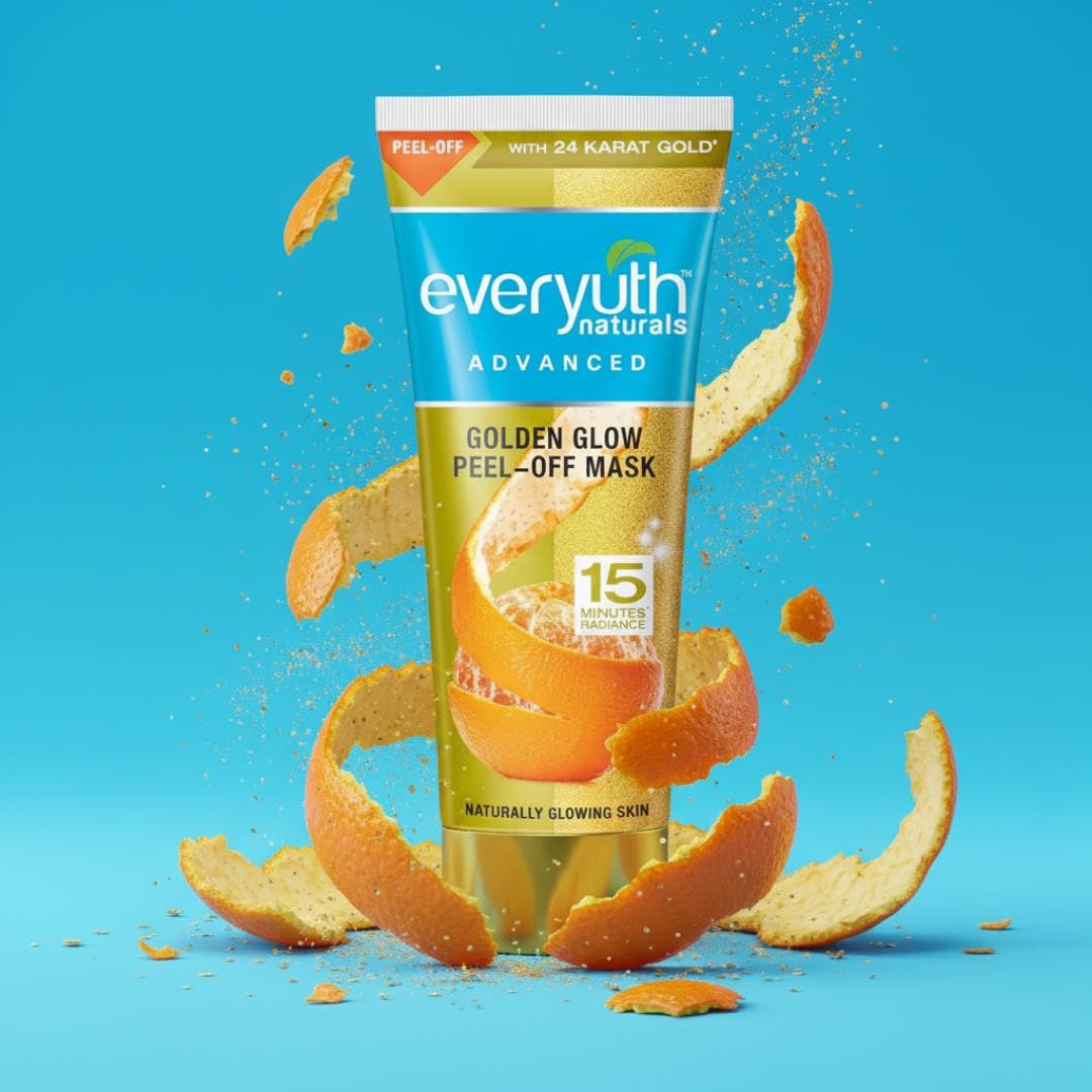 Everyuth Golden Glow Peel Off Mask, 50g Buy at Indicrest Image 1