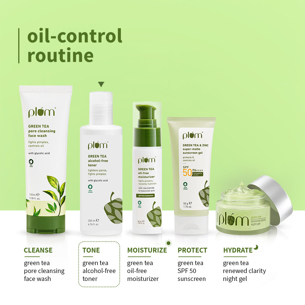 Plum Green Tea Alcohol-Free, Pore Tightening Face Toner | Tightens Pores | Non-Comedogenic | Dermat-Tested, 200ml Buy at Indicrest Image 7