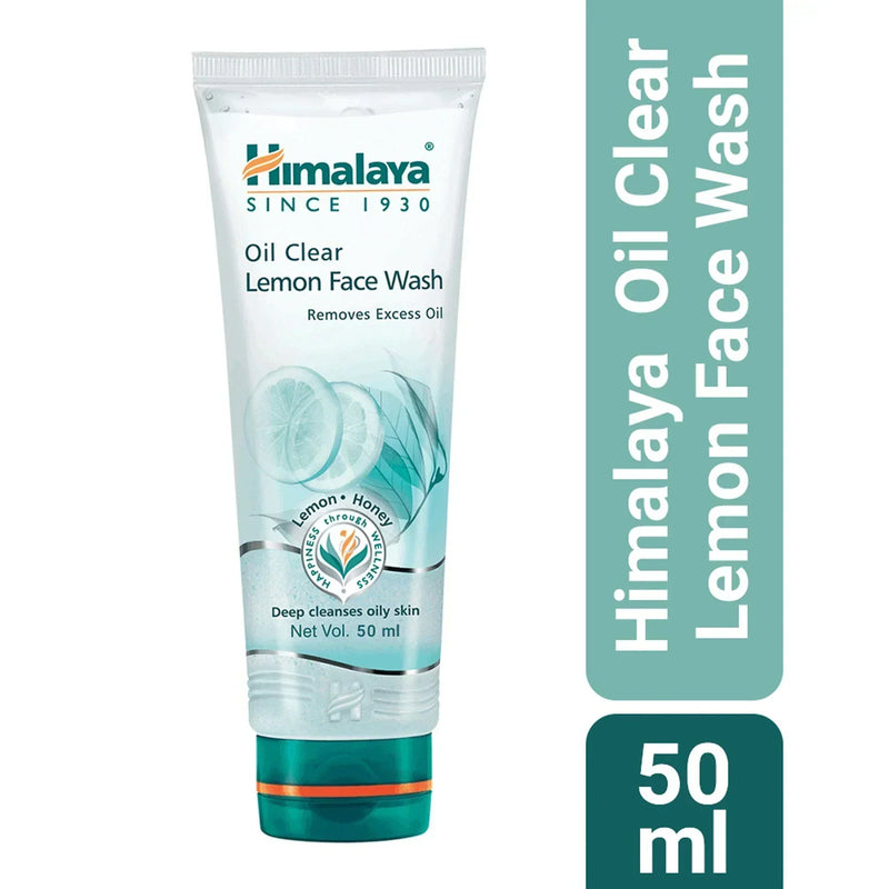 Himalaya Oil Clear Lemon Face Wash 50ml - Indicrest Buy at Indicrest