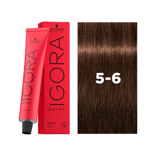 Schwarzkopf Professional Igora Royal 5-6 Light Brown Chocolate, 60ml Buy at Indicrest
