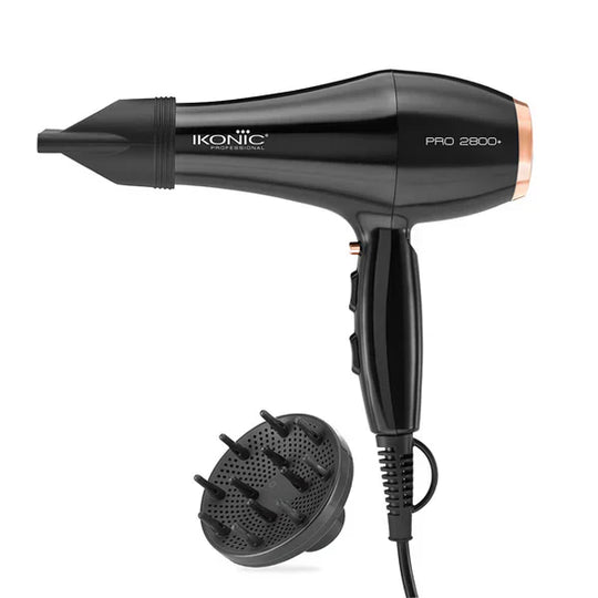 Ikonic Pro 2800+ Hair Dryer - Black - Indicrest Buy at Indicrest