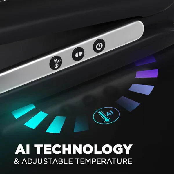 Ikonic Hair Straightener - Slim Titanium Shine Black & Silver Buy at Indicrest Image 5