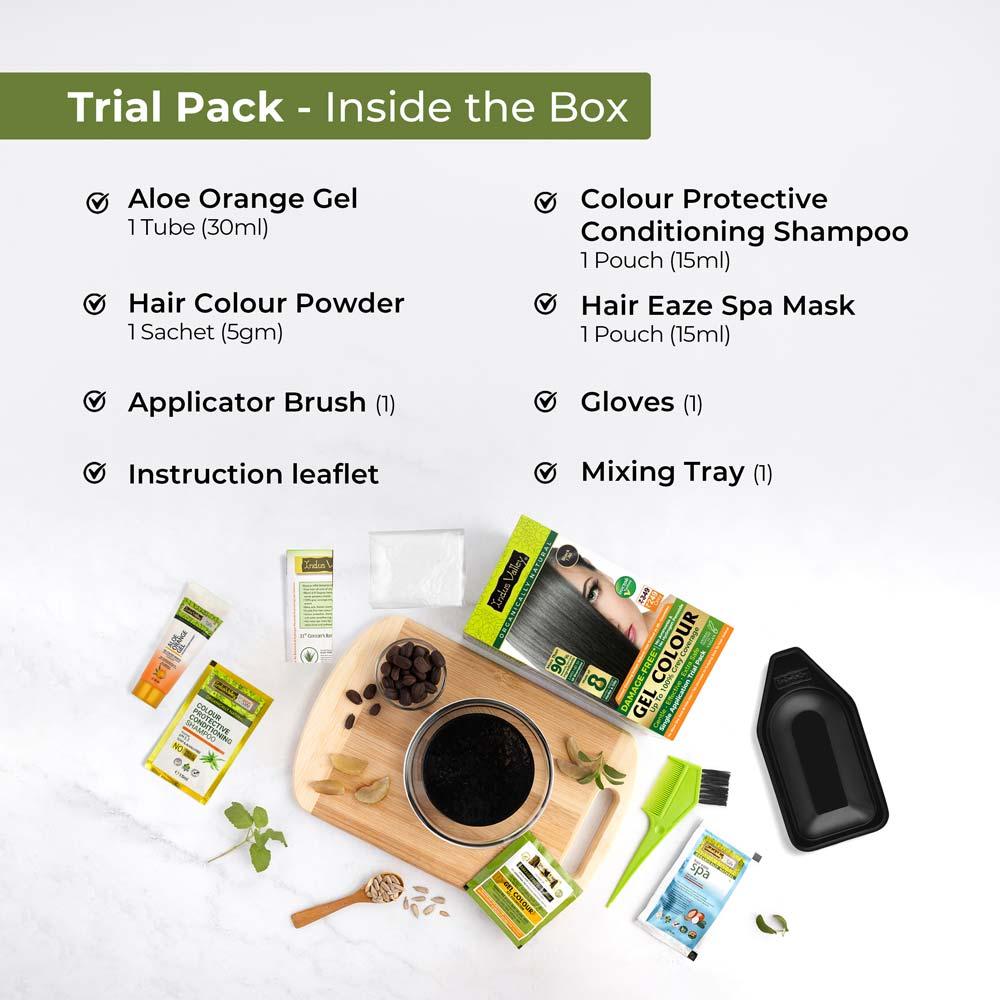 Indus Valley Natural Hair Colour Gel Black 220ml Buy at Indicrest