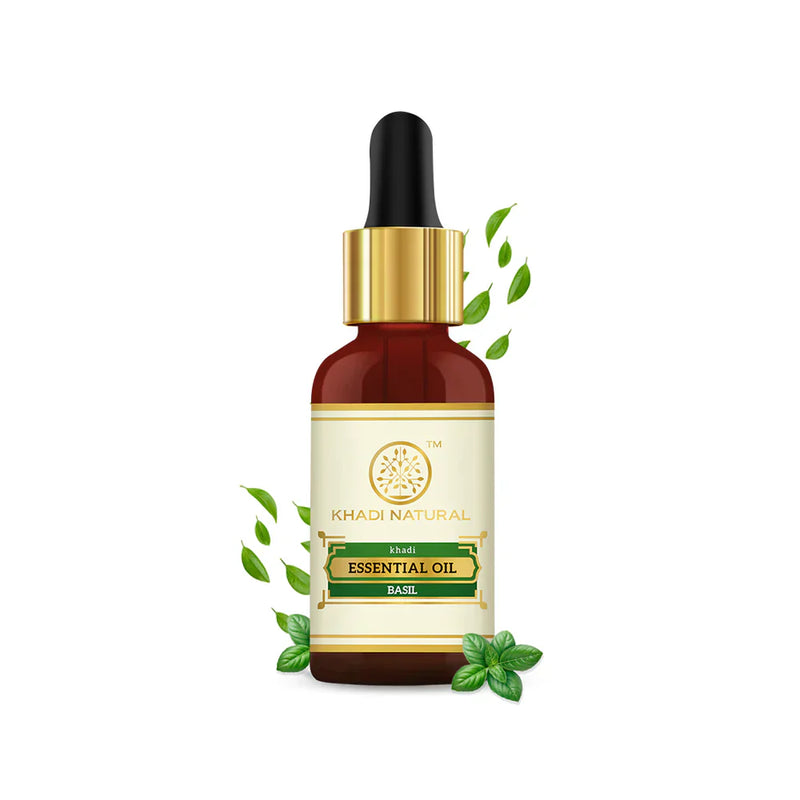 Khadi Basil Ess Oil 15ml - Indicrest Buy at Indicrest