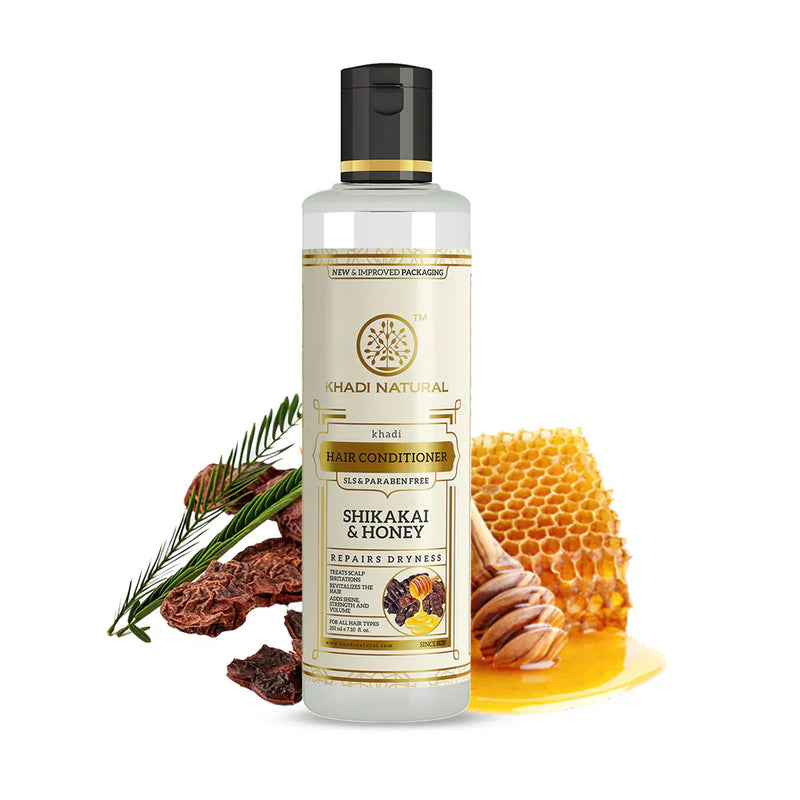 Khadi Shikakai & Honey Hair Conditioner 210ml - Indicrest Buy at Indicrest