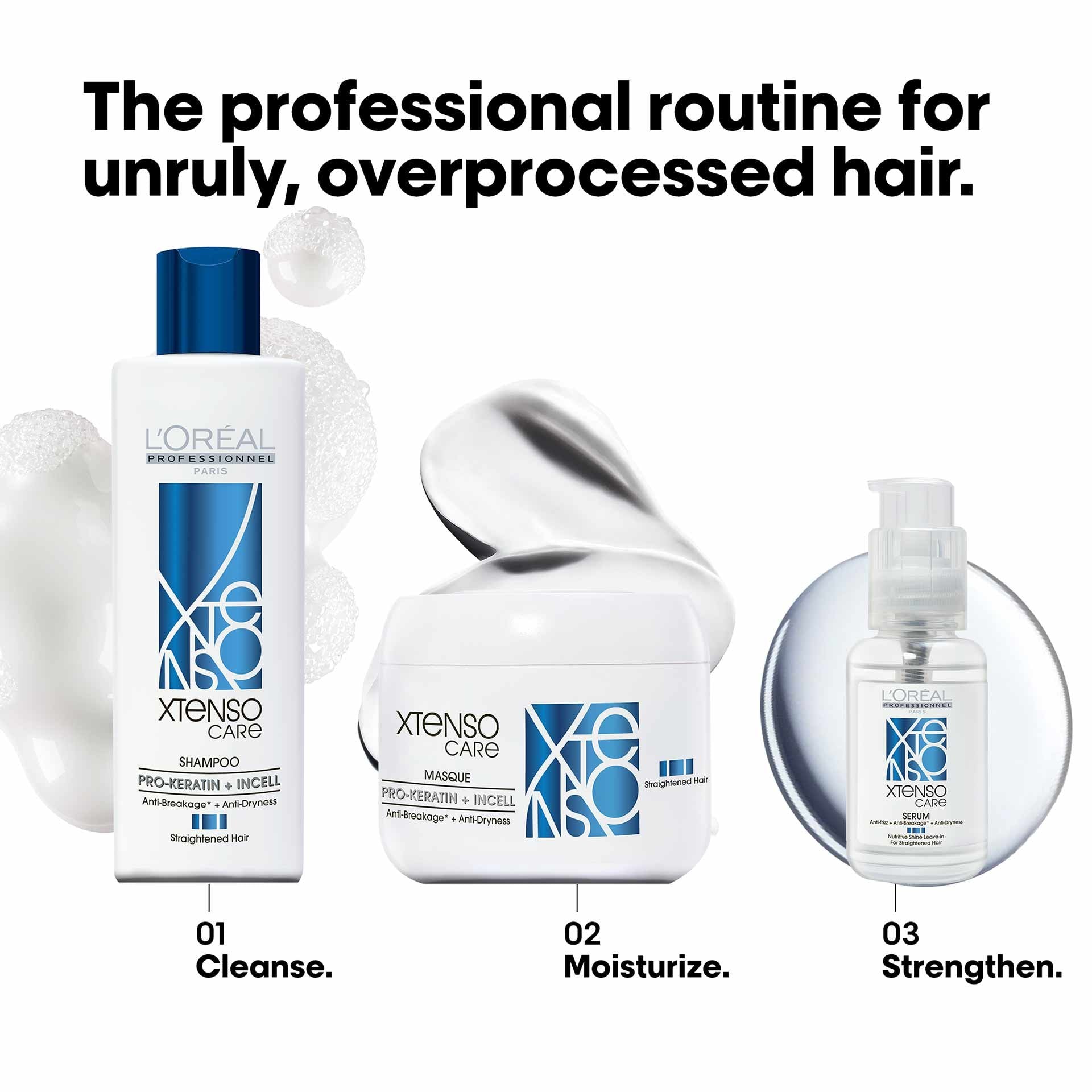 L’Oréal Xtenso Care frizz control serum