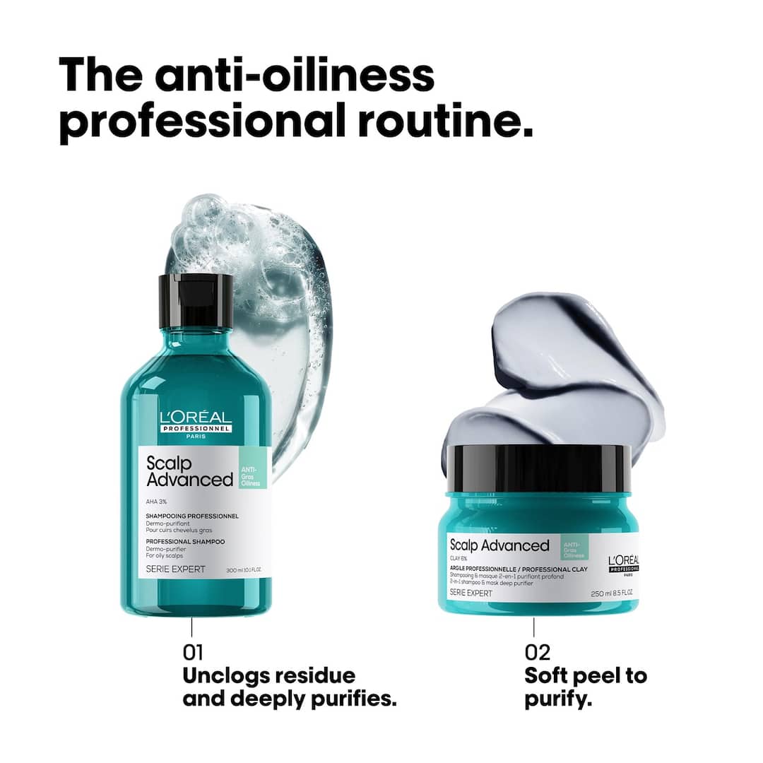 L'Oreal  Professionnel Paris Scalp Advanced Anti-Gras Oiliness Mask, 250ml10