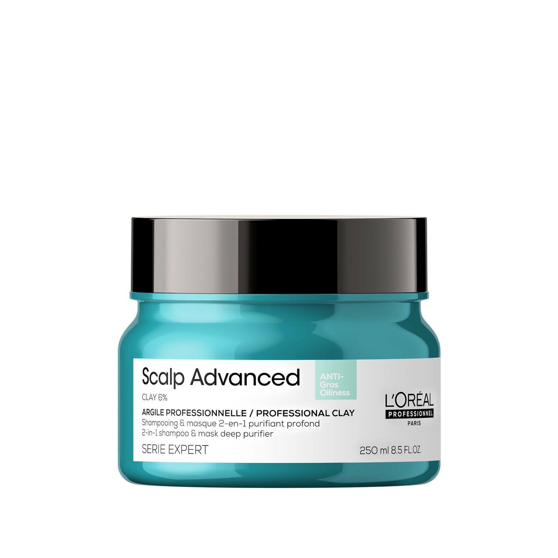 L'Oreal  Professionnel Paris Scalp Advanced Anti Grass Oilness Mask, 500ml - Indicrest