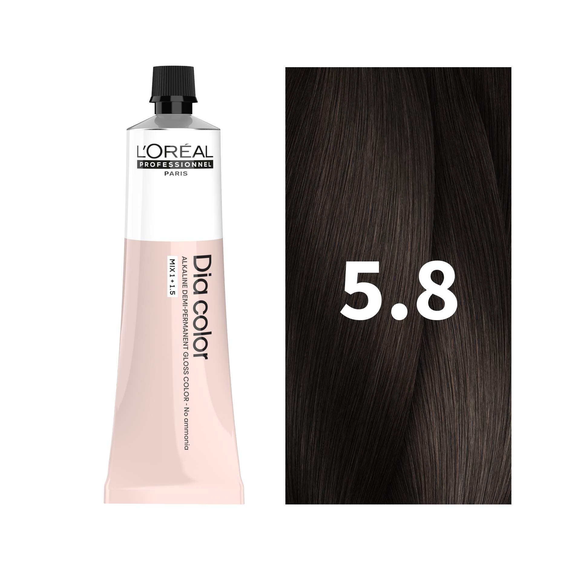 L'Oreal Professionnel Paris Dia Color 5.8 Hair Color, 60ml Buy at Indicrest