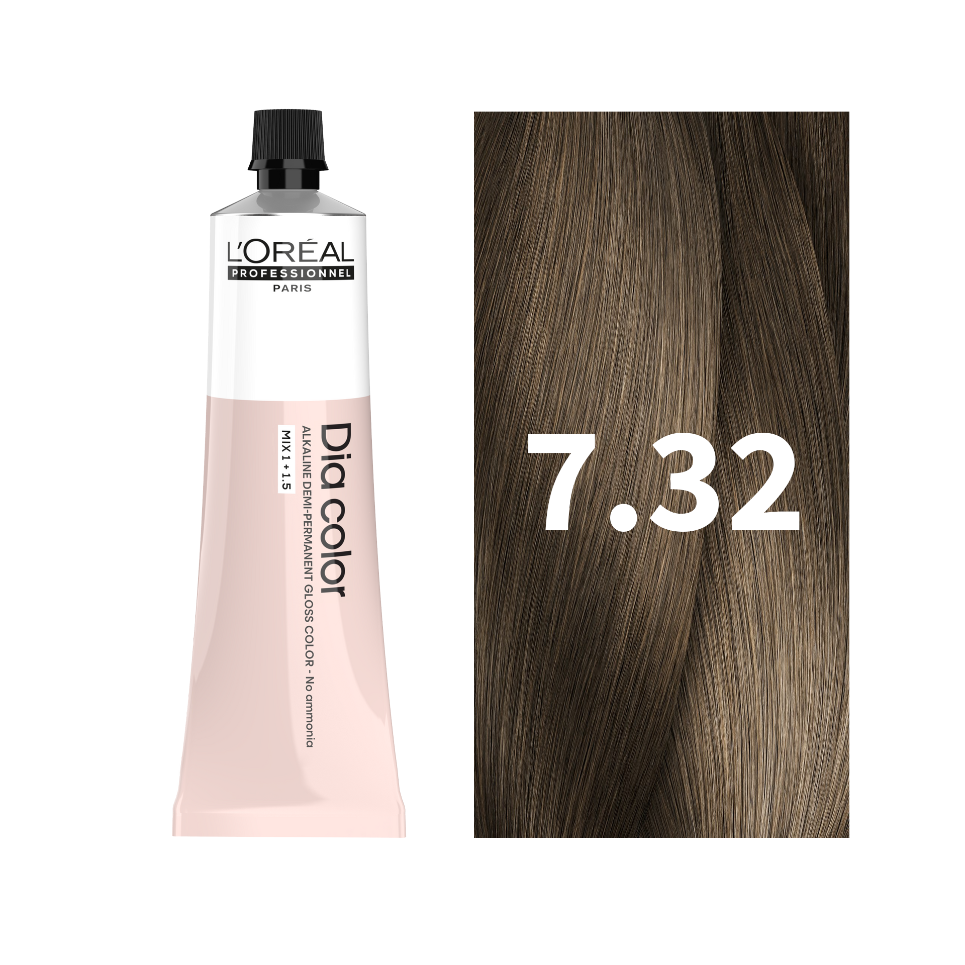L'Oreal Professionnel Paris Dia Color 7.32 Hair Color, 60ml Buy at Indicrest