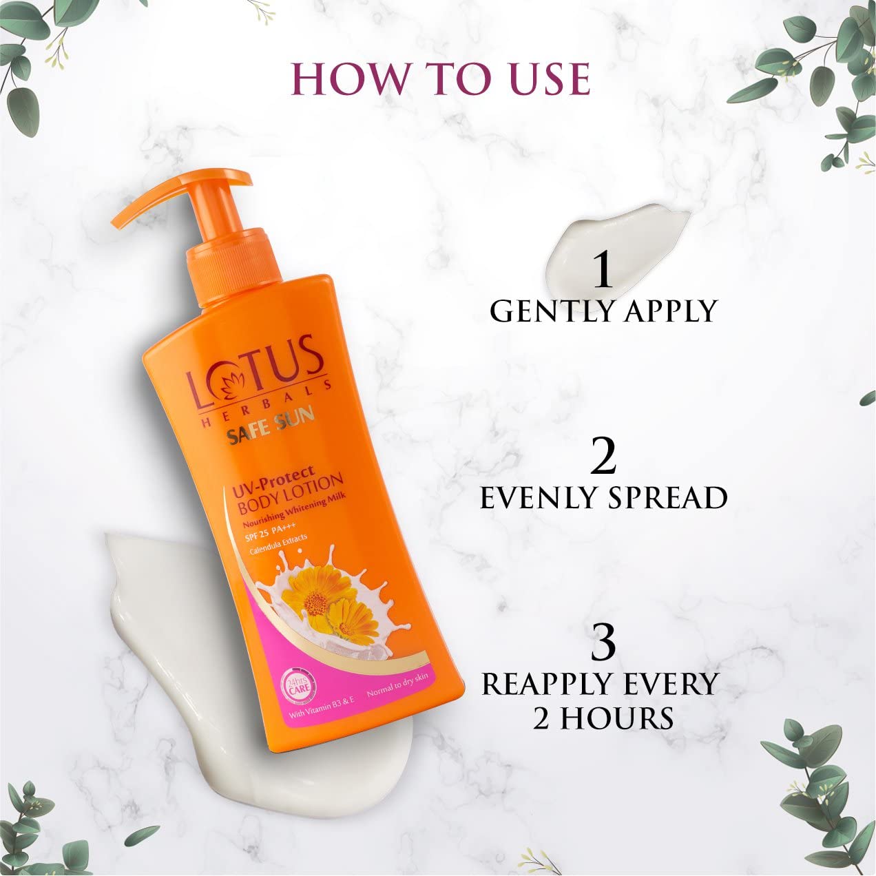 Lotus Herbals UV Protect Body Lotion - Indicrest Buy at Indicrest Image 3