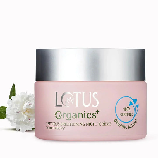 LOTUS ORG Precious Brightening Night Creme 30g - Indicrest Buy at Indicrest