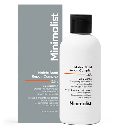 Minimalist Maleic Bond Repair Complex Hair Shampoo, 250ml - Indicrest Buy at Indicrest