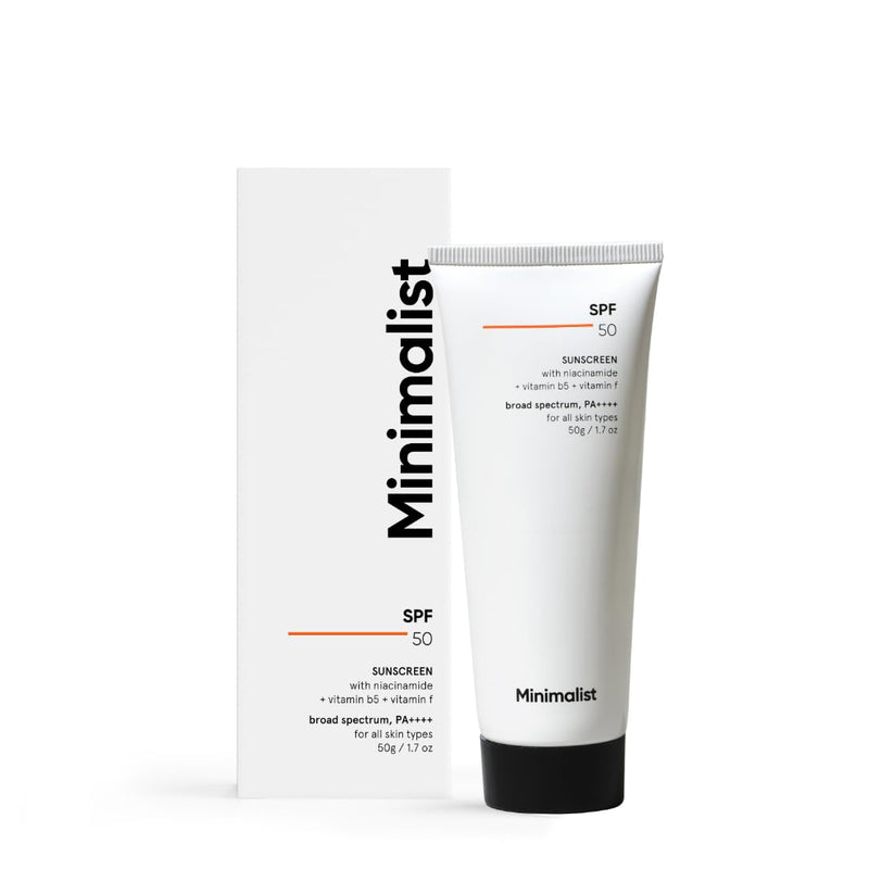 Minimalist SPF 50 Sunscreen - Indicrest Buy at Indicrest