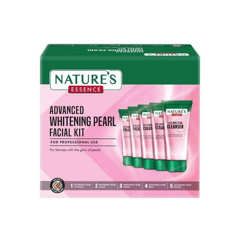 Nature's Essence Advanced Whitening Pearl Facial Kit, 250g - Indicrest Buy at Indicrest