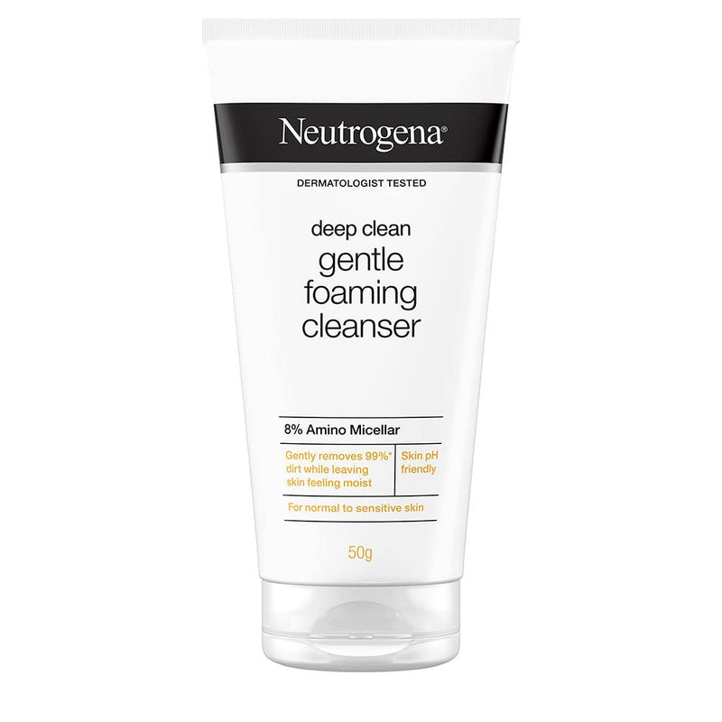 Neutrogena Deep Clean Gentle Foaming Cleanser, 50g - Indicrest Buy at Indicrest