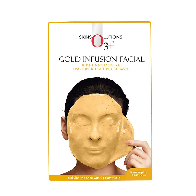 O3+ Gold Infusion Facial Kit, 4 Step - Indicrest Buy at Indicrest