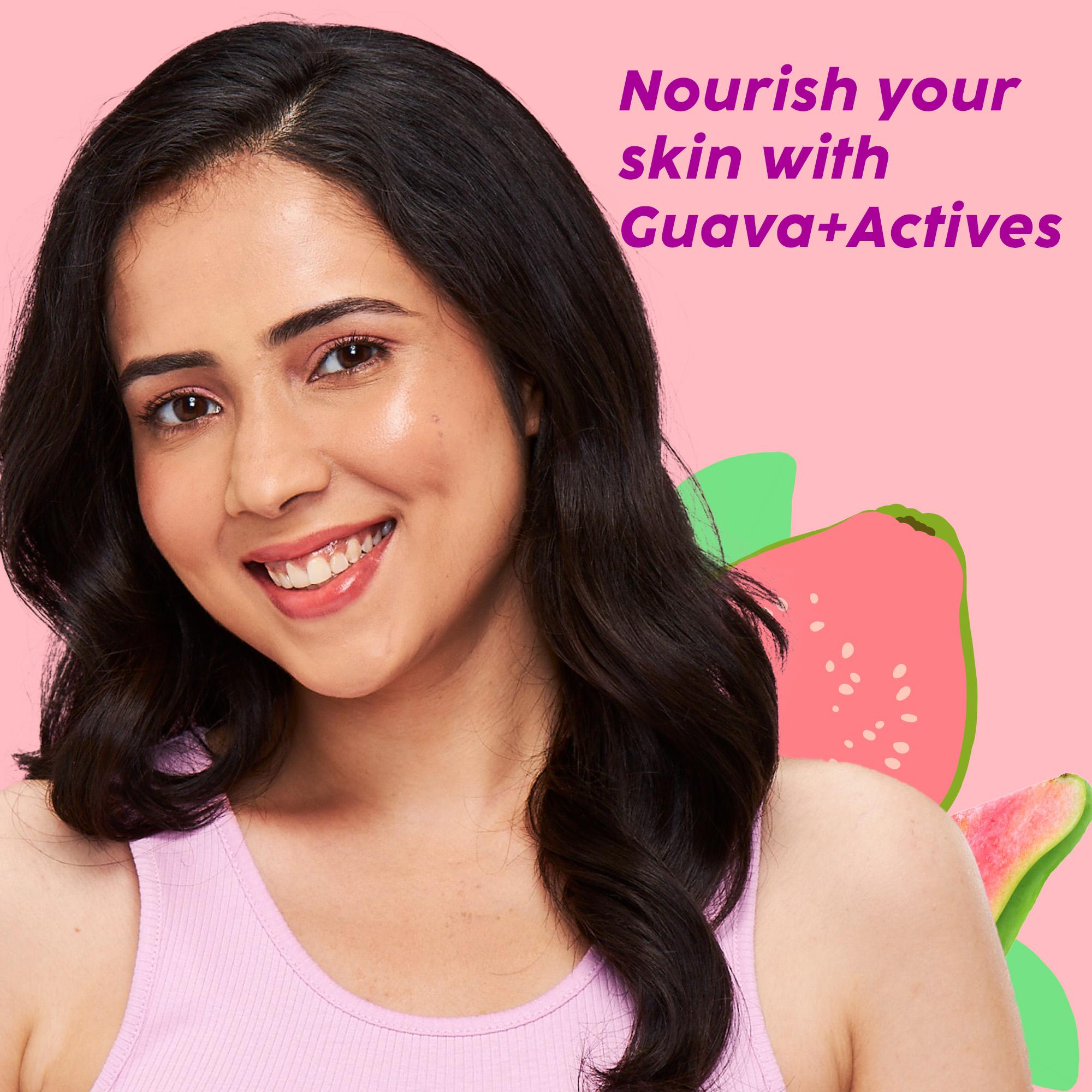 Plix Guava Glow Vitamin C Brightening Face Cleanser – 100ml8