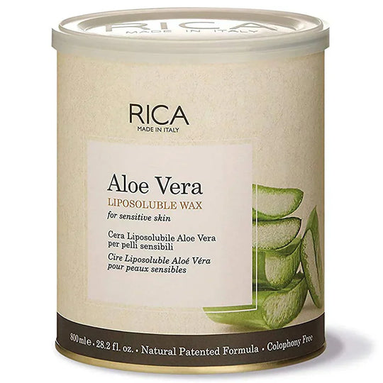 Rica Liposoluble Wax Aloe Vera 800ml - Indicrest Buy at Indicrest