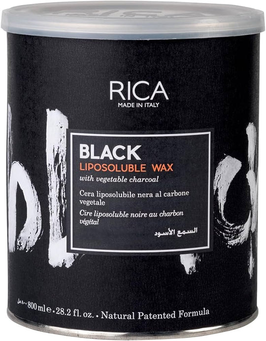 Rica Liposoluble Wax Black 800ml - Indicrest Buy at Indicrest