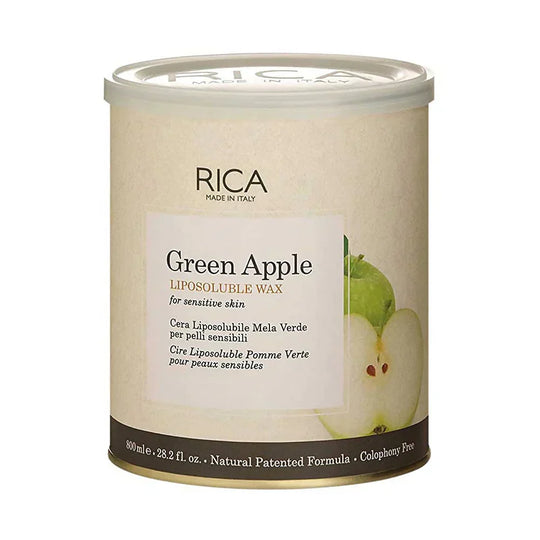 Rica Liposoluble Wax Green Apple 800ml - Indicrest Buy at Indicrest